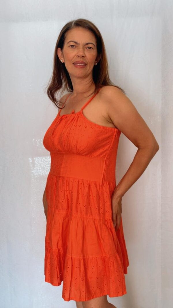 Vestido Curto Regata Evase - Image 3