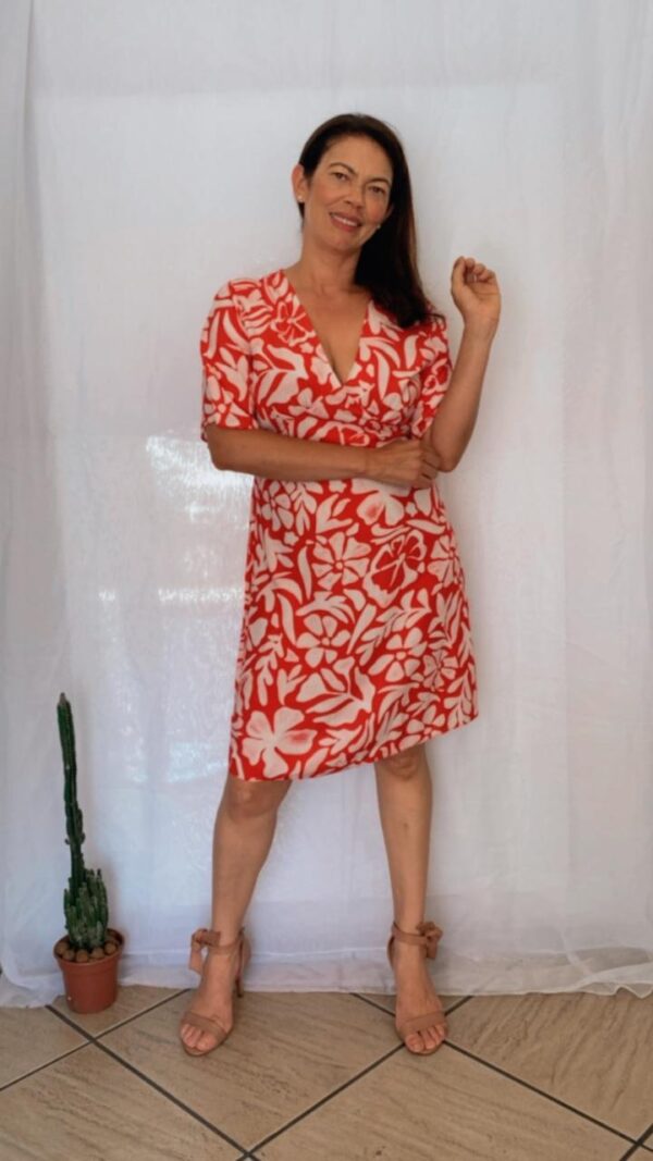 Vestido Tradicional Vermelho