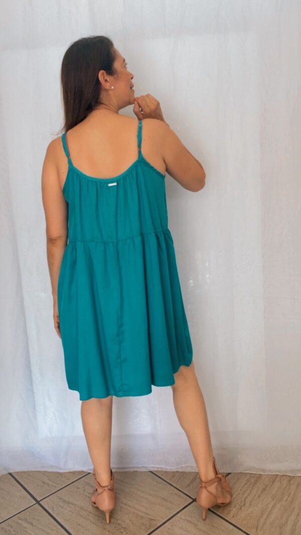 Vestido Curto Amplo(a) c/ Babado - Image 2
