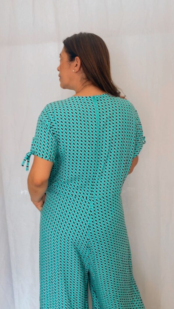 Macacão Azul Quadriculado - Image 3