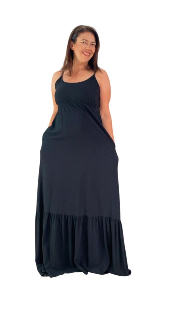 Vestido Longo(a) Marias Preto