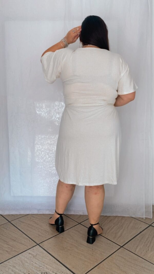 Vestido Amplo Tradicional Manga Reta Viscolycra - Image 3