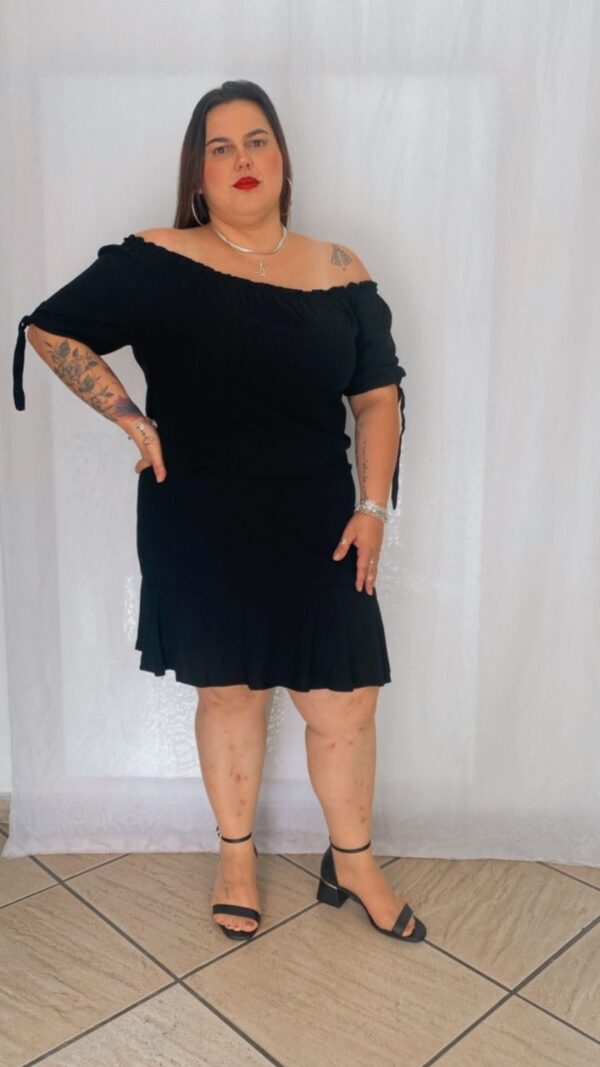 Vestido Ciganinha em Viscose
