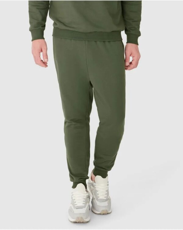 Calça Básica Masculina Em Moletom Flanelado
