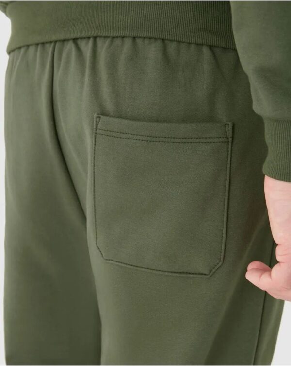 Calça Básica Masculina Em Moletom Flanelado - Image 3